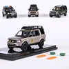 GCD 1:64 DISCOVERY 4 Black/White/Gray/Silver Alloy Model Car 1