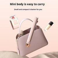 Lisseur et boucleur 2-en-1, mini fer à lisser portable, ions négatifs, revêtement céramique, anti-brûlure, outil de coiffage pour femmes 4