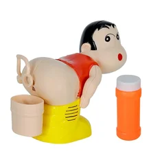 Souffleur d'eau automatique et entièrement électrique pour enfants, Machine à bulles de savon et de musique légère, nouveauté Gag