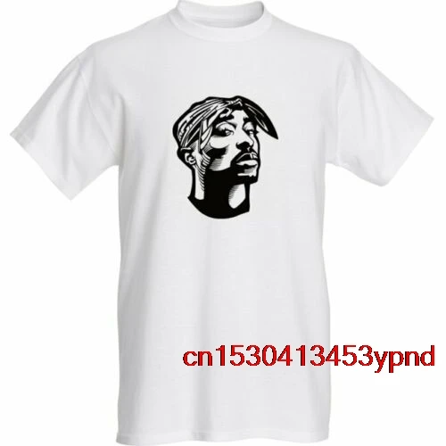 Tupac 2Pac Shakur New T Shirt All Eyez On Me Tribute Rap Legend Print Gangsta T Hip Hop Tee T-Shirt Da Uomo
