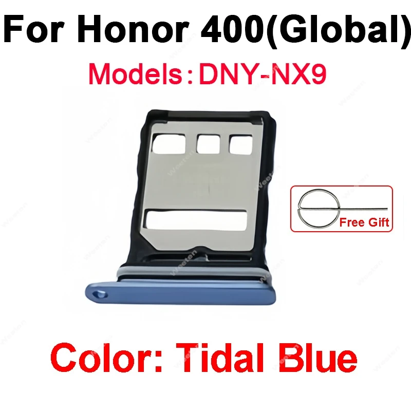 SIM Card Tray Slot Connector Replacement for Huawei Honor 400 Card Reader Holder