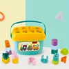 Baby Learning Resources Letter Blocks Toy Fine Motor Toy Early Education Color Recognition Alphabet Shape Toys for Toddlers 1