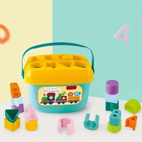 Baby Learning Resources Letter Blocks Toy Fine Motor Toy Early Education Color Recognition Alphabet Shape Toys for Toddlers 1