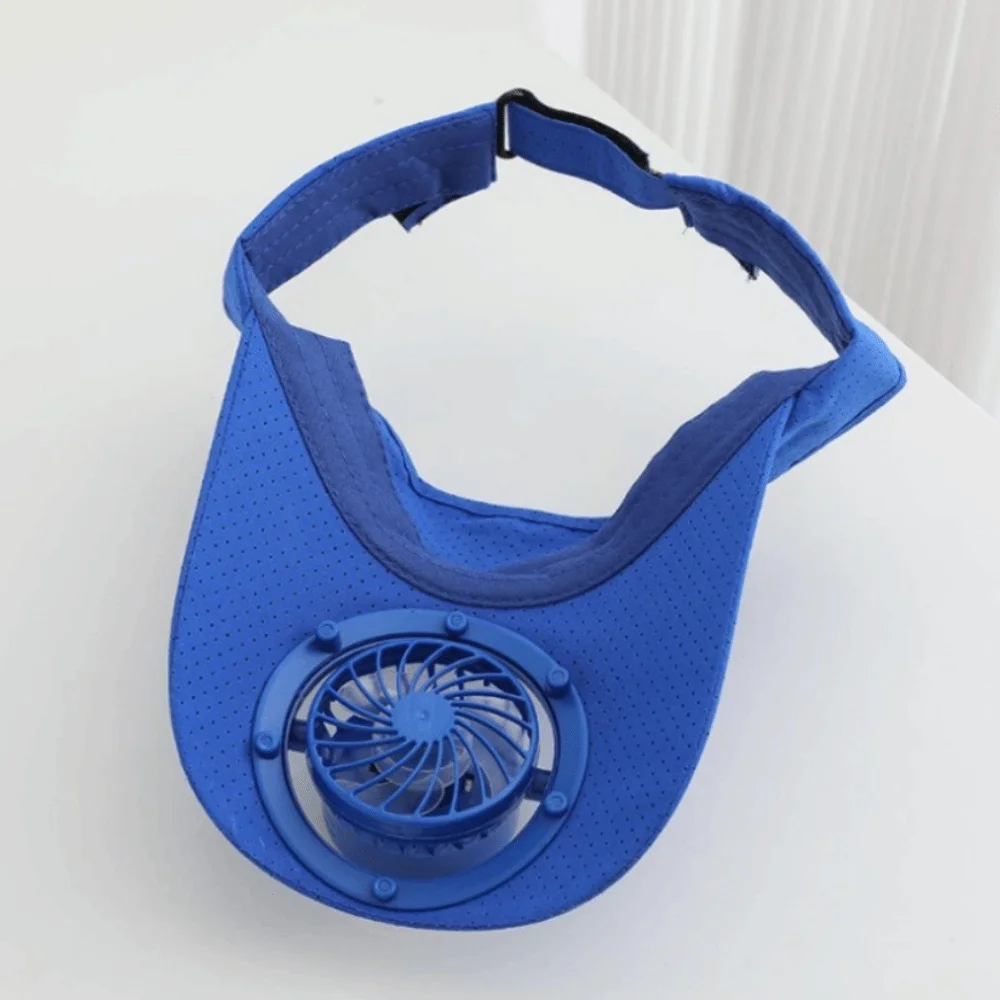 Schnell trocknender Sonnenhut mit Solarventilator, 300/600 mA, USB-Aufladung, Unisex-Sonnenhut, verstellbar, UV-Schutz, Baseballkappe, Sommer, Outdoor – Detail 9