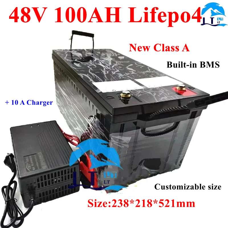 Battery Pack LT-Batterie au lithium LiFePO4 48V 100ah