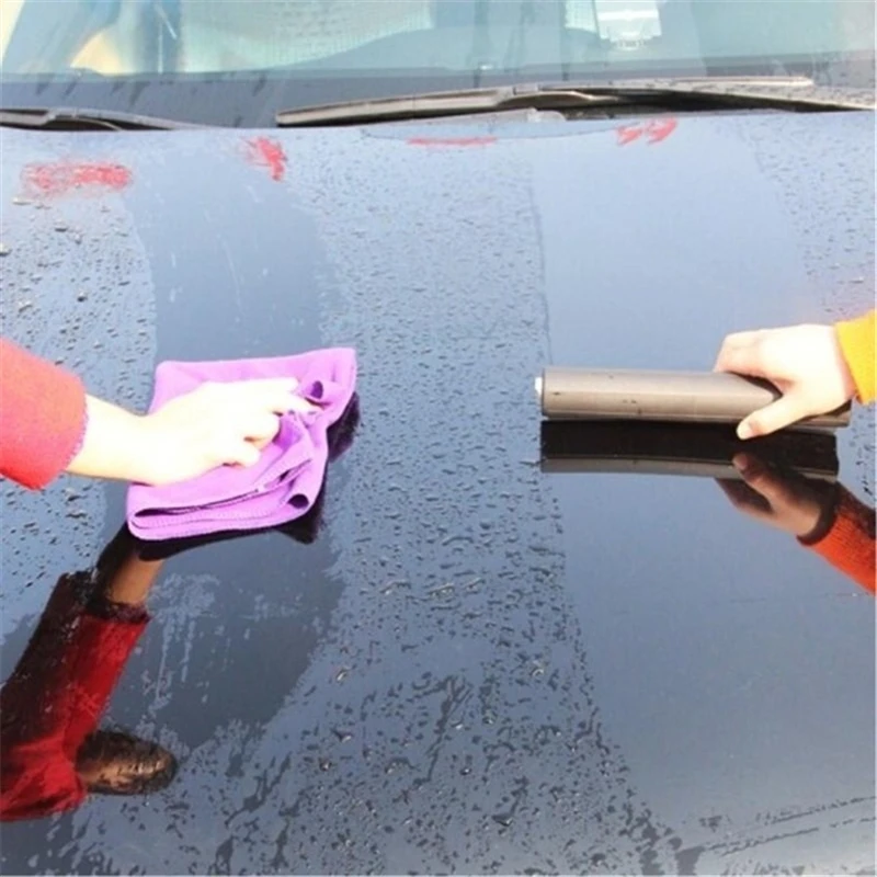 Window Scraper Car Flexible Soft Silicone Water Wiper Window Scraper Silicone Handy Squeegee Auto Blade Clean Film Scraper Car Accessories