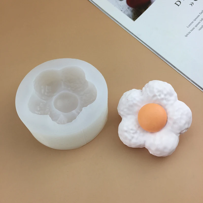 Cartoon Rubber Toy Pinch Silicone Mold DIY Handmade Glue Mold Toy Children's Play House Toys