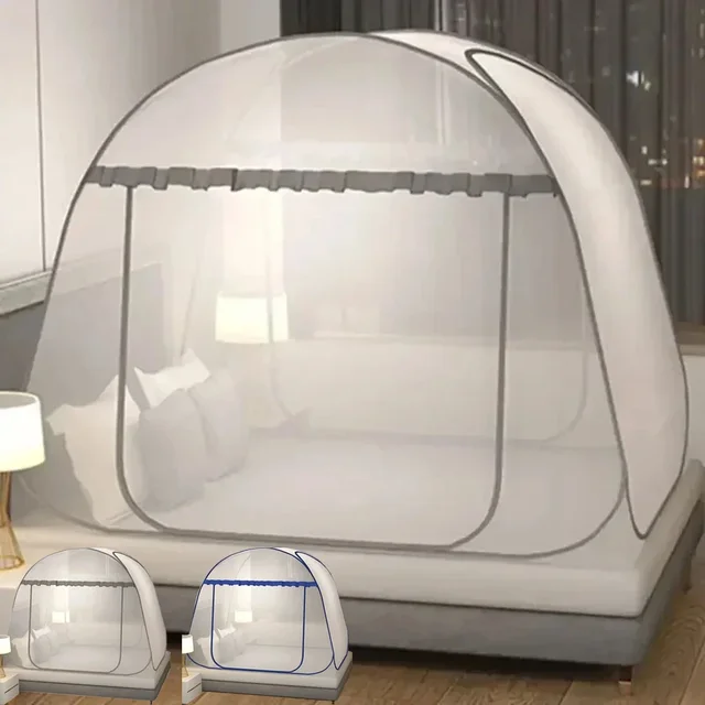 환상적인 숙면을 위한 모기장 텐트: 침대용 몽골 유르트