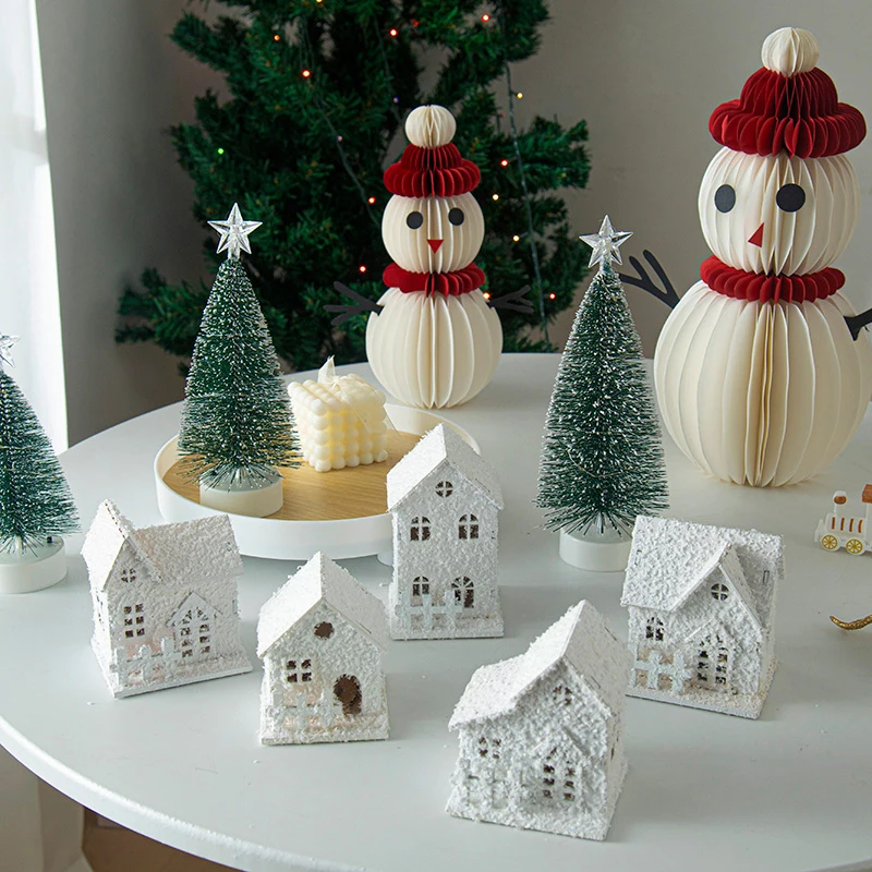 Figurine Miniature Artisanale Multicolore - Décoration Maison Et Sapin De Noël
