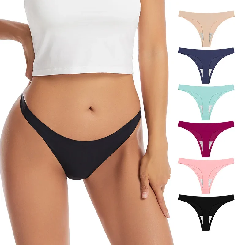 Seamless-Women-s-Thong-Women-Swimwear-Bikini-Bottom-Swim-Trunks-T-back ...