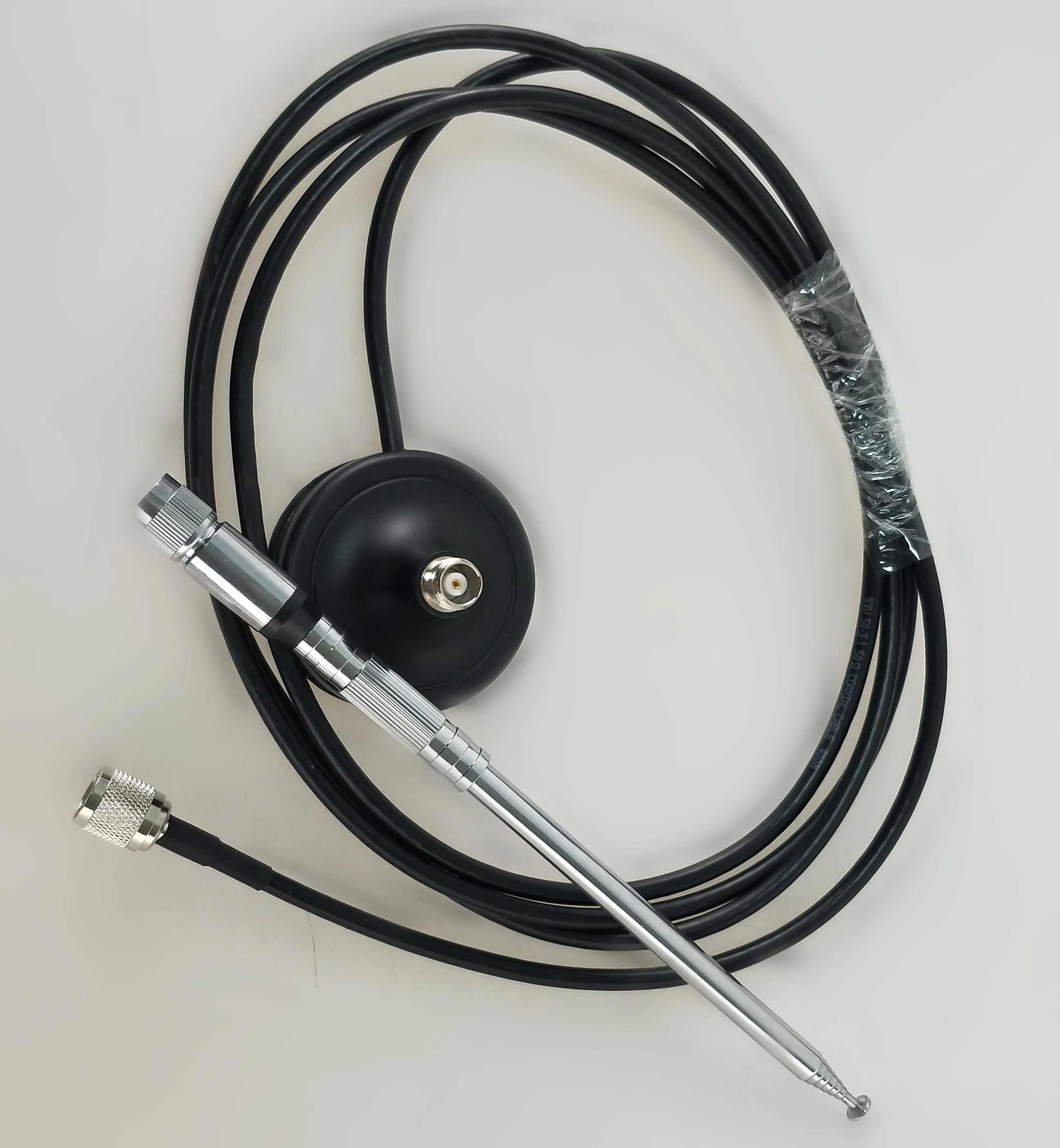Antenna FM Antenna magnetica Trasmettitore Attena Antenna telescopica ad asta piccola MAX 20W - immagine 6