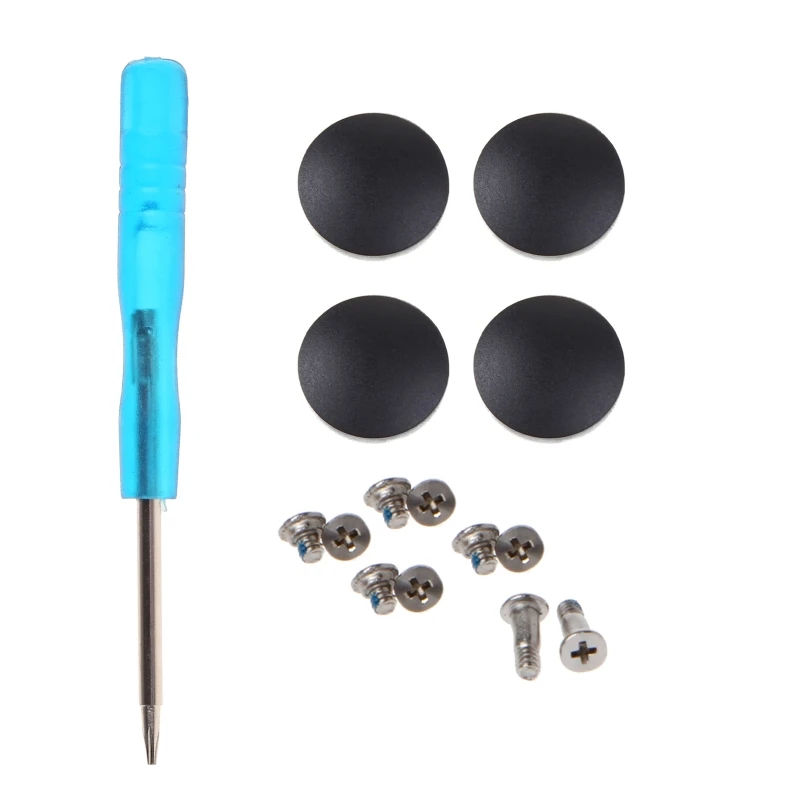 For Macbook Air A1369 A1466 Bottom Case Cover Rubber Feet With Screws and Screwdriver