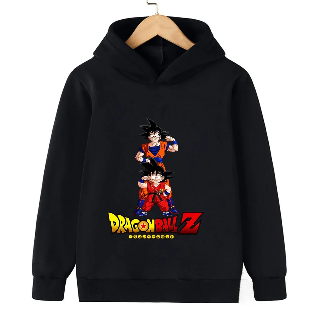 thumbnail image 1 of Sudadera con capucha deportiva para niños de Dragon Ball, de primavera y otoño, con estampado de Goku, informal, a la moda, para niño y niña, 1 of 5