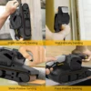 750W Belt Sander Electric Table Sander Variable Speed 2-in-1 Vacuum Cleaner Adapter Woodworking Belt Sanding Grinding Machine 3