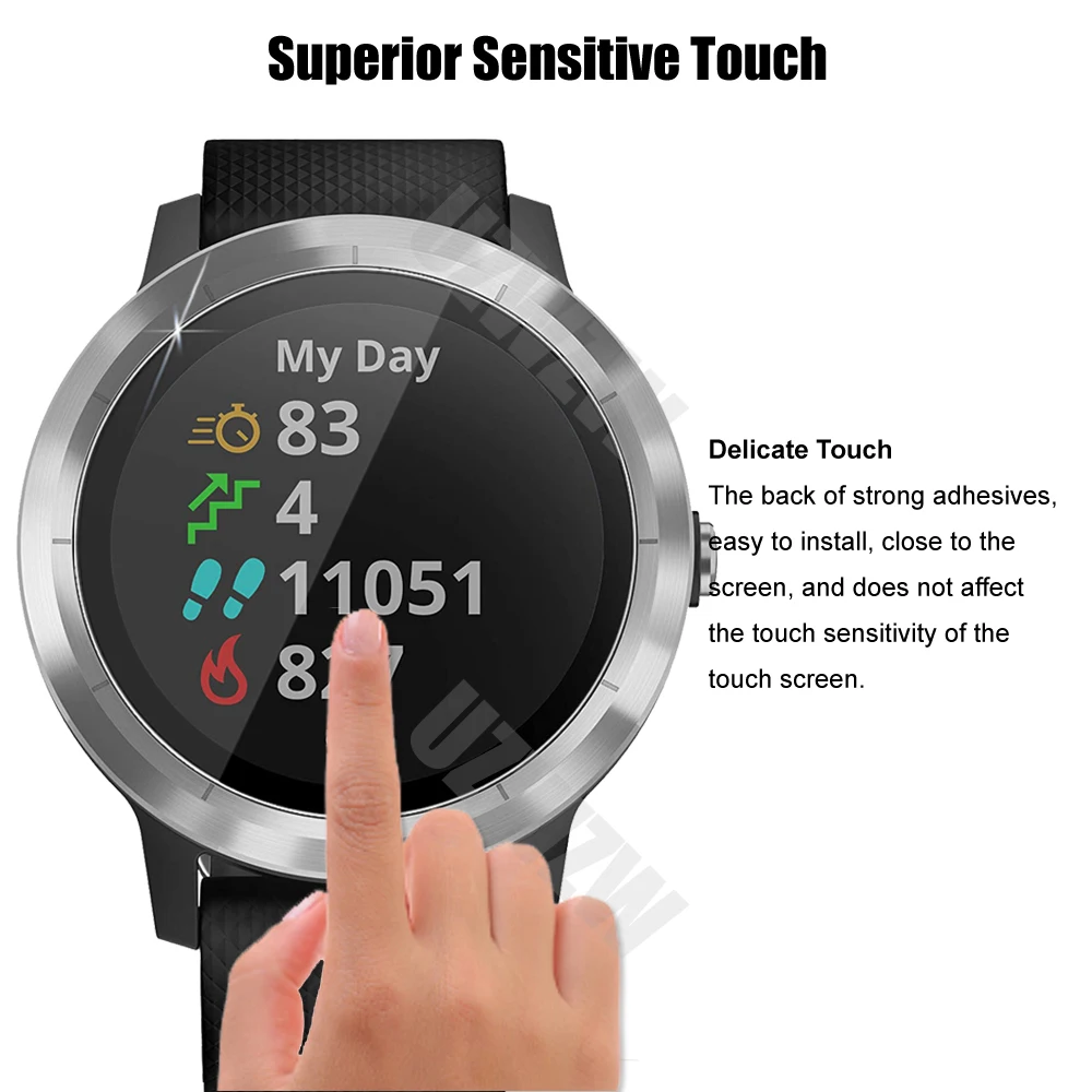 (3 + 2) Garmin Vivoactive 3 Ʈ ġ (3pcs) ȭ  ȭ ȣ  (2pcs)  Ʈ ÷  Ŀ