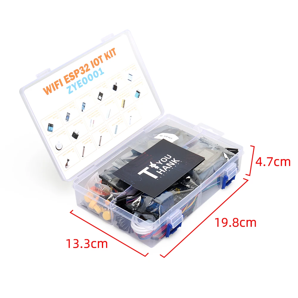 Professional ESP32 Automation Project Starter Kit for Arduino Programming DIY Electronic Complete Circuit Learning Education Kit 5