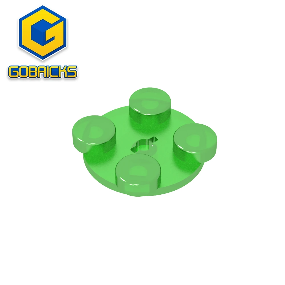 Gobricks GDS-948 Turntable 2 x 2 Plate, Top compatible with lego 3679 pieces of children's DIY Educational Building Blocks Tech