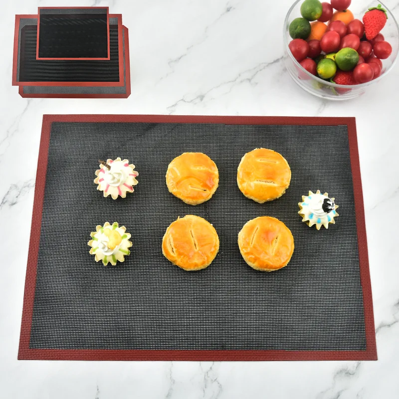 5 Dimensioni Tappetini Da Forno In Fibra Di Vetro Traspirante Tappetino Per Pane A Sbuffo Vuoto Tappetino Per Biscotti Macaron Strumento Per Pasticcer