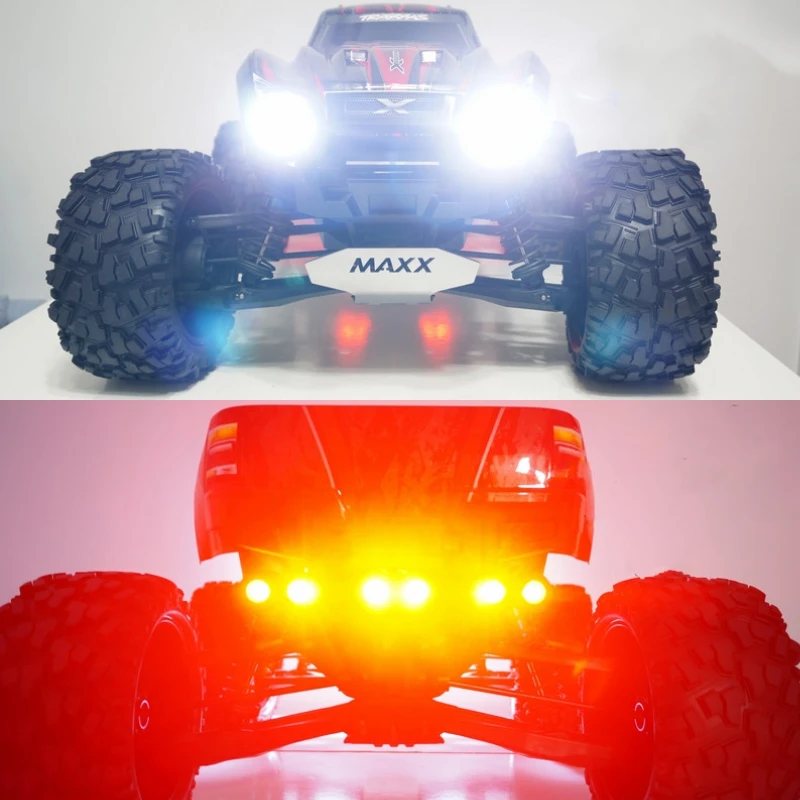 TRAXXAS X-MAXX LEDライトキット (高電圧コントローラー付き) Amazon.com: Traxxas TRA7885 LED Light Kit, Complete