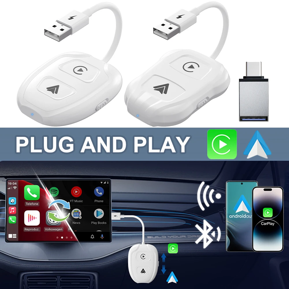 

Адаптер CarPlay с USB Type-C для IOS 10 +