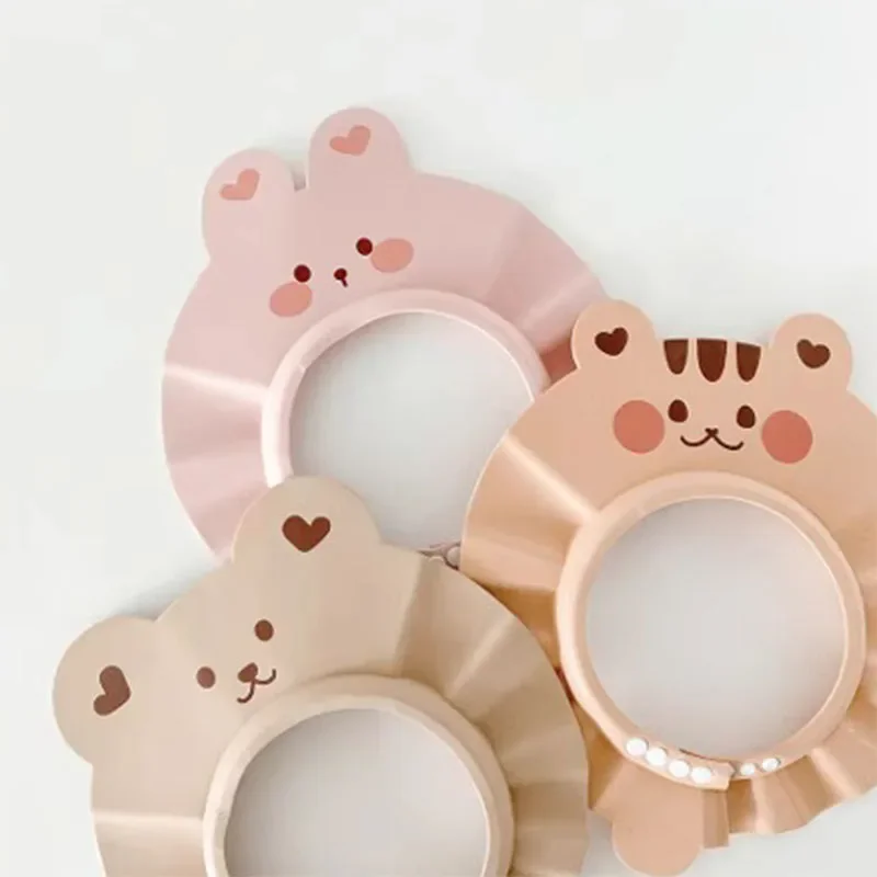 Adjustable Baby Shampoo Cap for 0-6 Years Children hair wash hat shampoo shower cap
