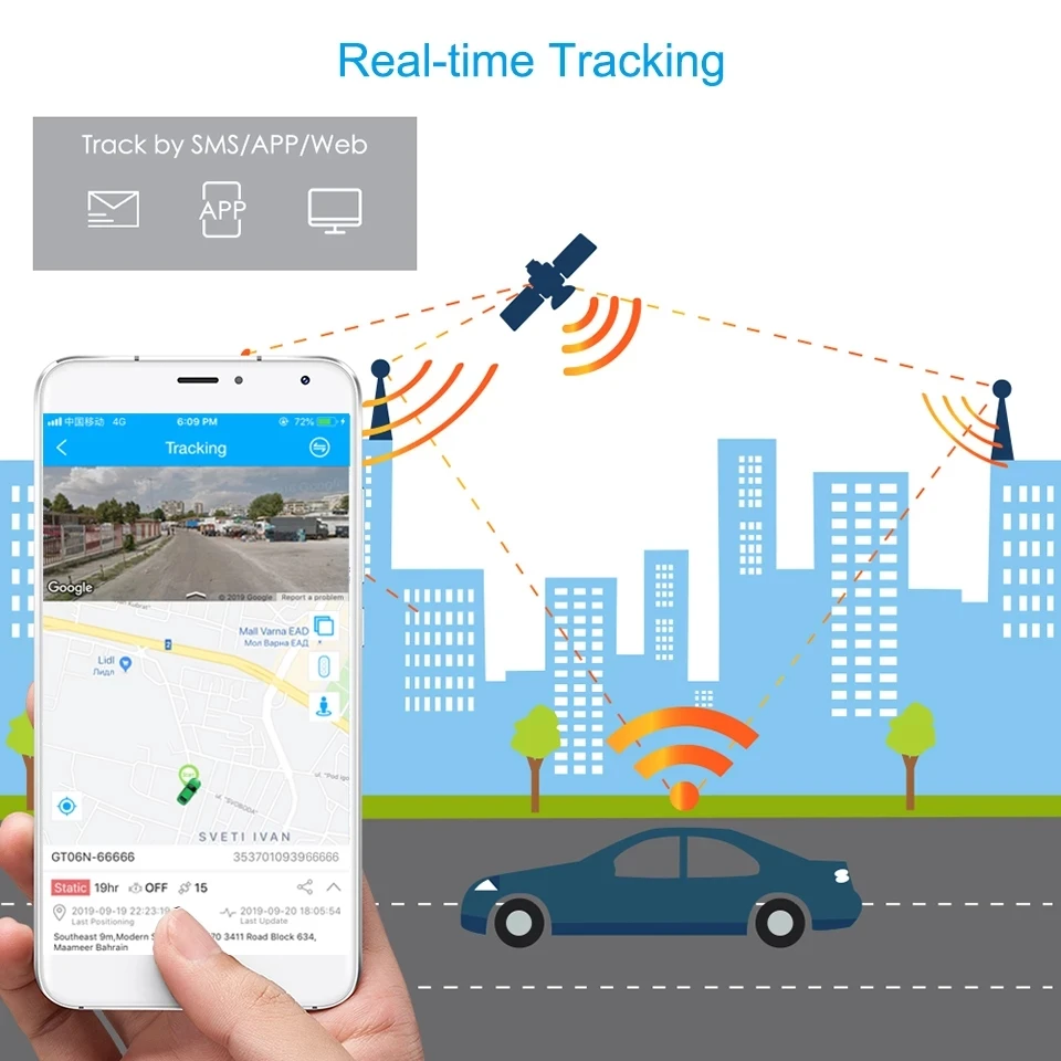 Concox GT06N Vehicle Locator GT06N Real time PC APP Online Tracking monitor cut off fuel stop engine Motocycle Car GPS Tracker