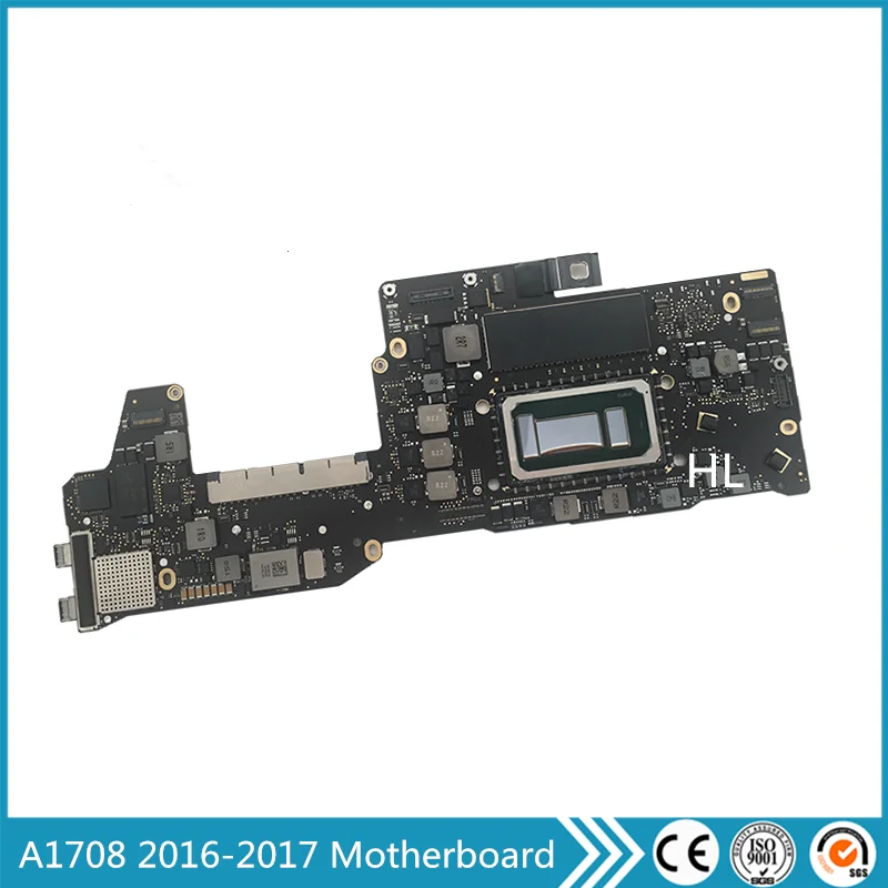 Original A1708 i5 i7 Laptop Motherboard 2016 2017 8G 16G For Macbook Pro 13" Retina Tested Logic Board 820-00840-A 820-00875-A