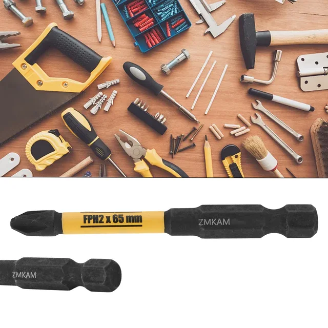 Electrician Special Screwdriver Bits Set Magnetic Alloy Steel Electric Impact Drill Nut Driver Hand Tool FPH2 FPH2 65 110 150mm 3