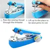 Hand Sewing Machine Professional Manual Sewing Machine For Beginners Portable Sewing Tool Manual Sewing Machine Convenient For 5