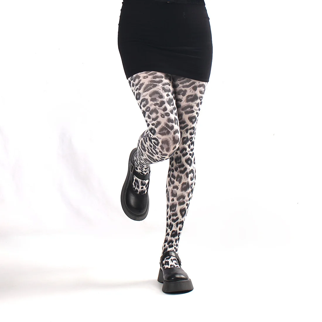 Muster bedruckte Retro-Strumpfhose für Frauen, neue 8-Stil-Muster-Strumpfhose, weiblich, sexy Blumenmuster, lange Socken, Leoparden-Strumpfhose – Detail 24