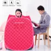 Portable Folding Steam Sauna Cabin Generator SPA Room Tent Box without Steamer for One or Two People Weight Loss Full Body 2