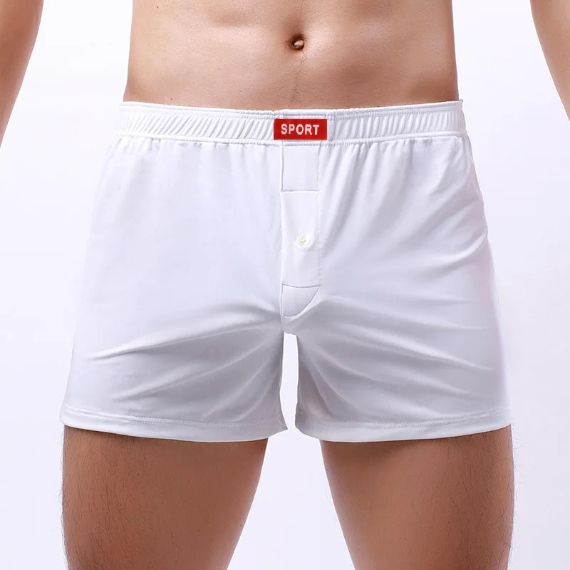 Plus Size Arlo Pants M-6XL Men's Underwear Nylon Elastic Breathable Comfortable Boxers Shorts Male Home Pants Baggys