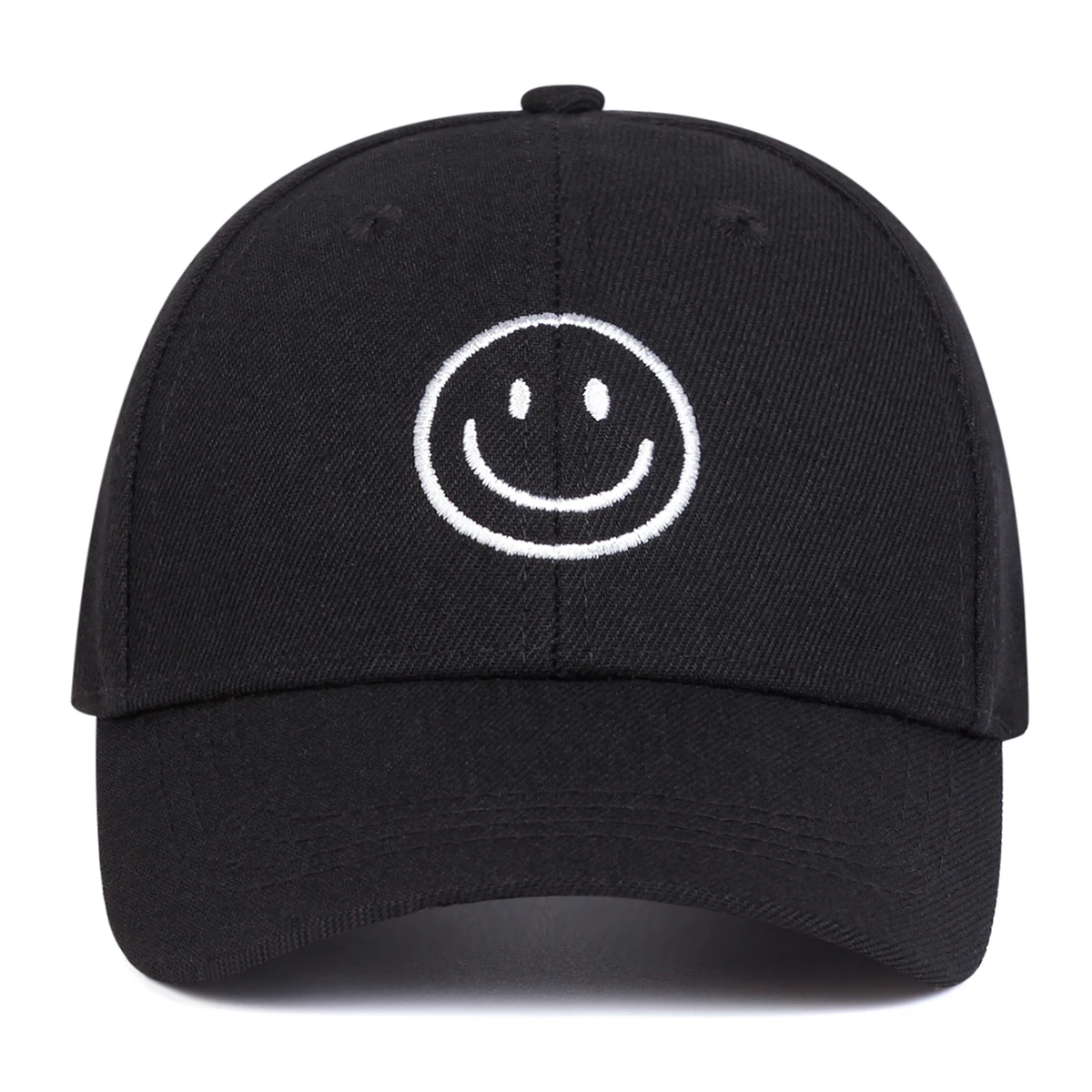 Children Smiling Embroidery Baseball Caps Spring Summer Outdoor Adjustable Casual Hats Boy Girl Travel Sunscreen Hat 4
