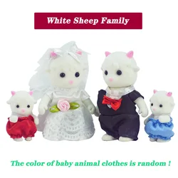 Miniature Easter Bunny Forest Animal Dollhouse Set with Kitchen Accessories (H11-KK11)