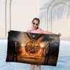 Supernatural SPN Dean And Sam Beach Towel Colorful Bath Towels For Girl Microfiber Quick Dry Custom Sand Free Beach Yoga Spa Gym 1