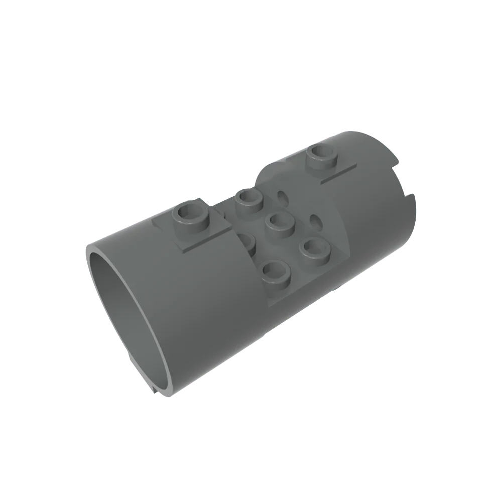 Enhanced Construction Cylinder Block for Creative Building Projects