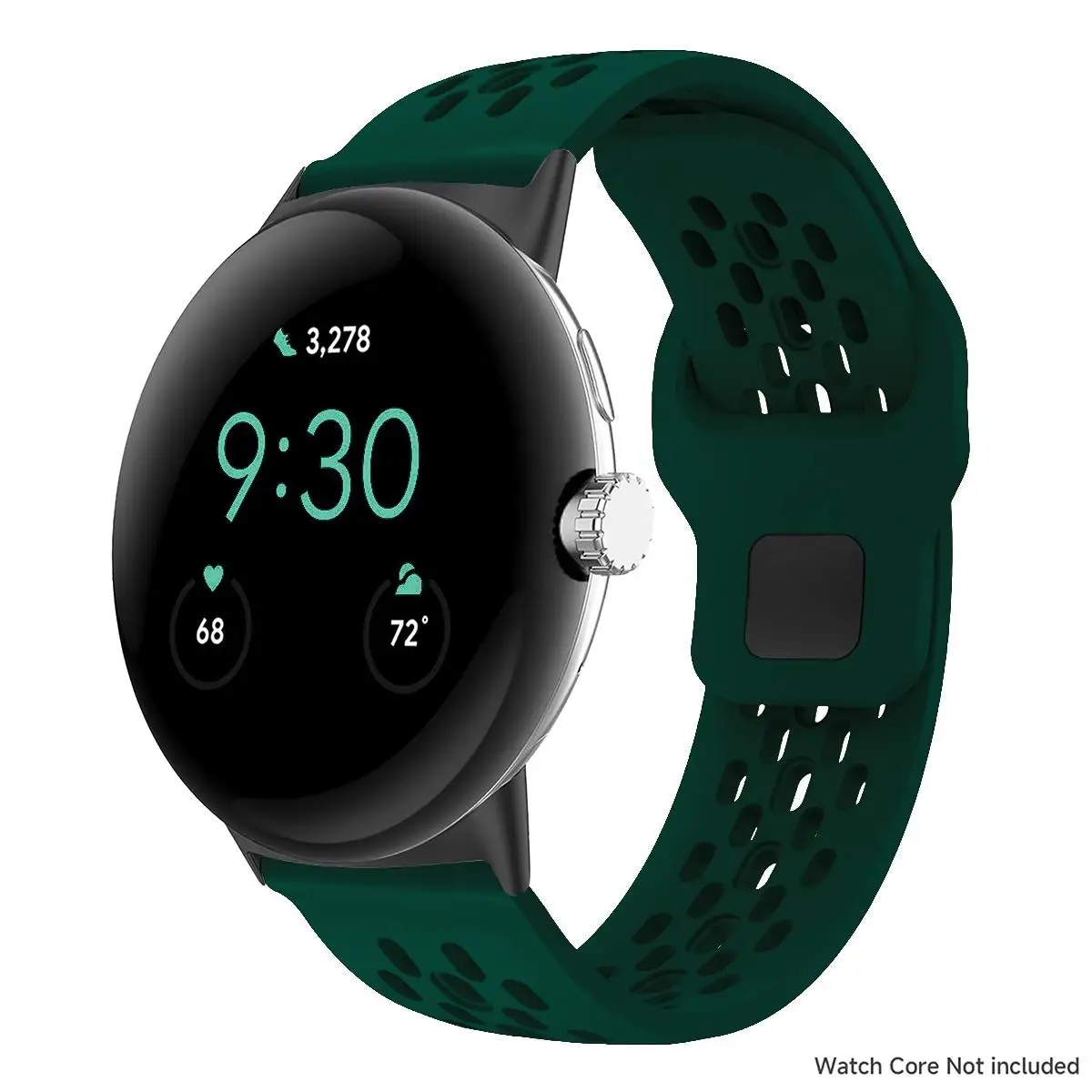 Breathable Sports Silicone Band Strap for Smartwatch Replacement