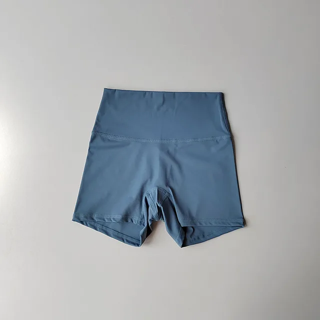 New Nude Three-point Shorts for Women Quick-drying Running Sports Anti-exposure Base Hot Pants Breathable Pilates Yoga Pants