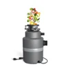 Household 1HP Kitchen Sink Food Waste Disposer Garbage Disposal Machine For Food Shredder 1