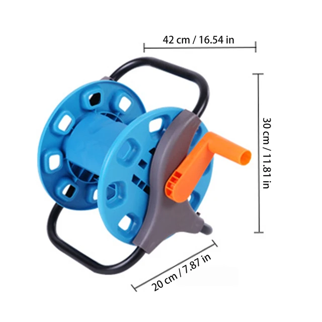 Hordozható Tömlő Tekercs Kosár Kerekekkel Nagy Teherbírású Kerti Tekercsek Vízkerti Tartó Kívül - Image 6