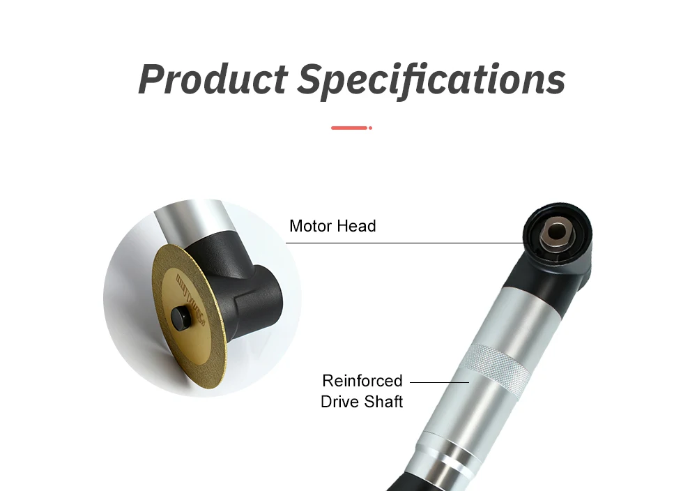 550W Multi-Functional Electric Angle Grinder 90-Degree Elbow Grout Cleaning Mach