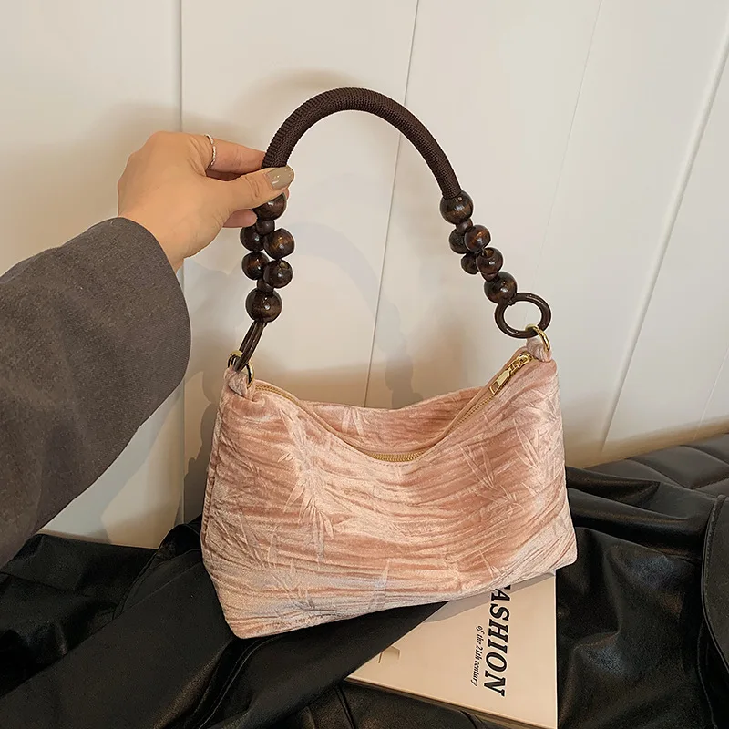 Women's Bag 2024 Super Popular Handbag New Western Fashion Versatile Pattern Decoration Shoulder Bag