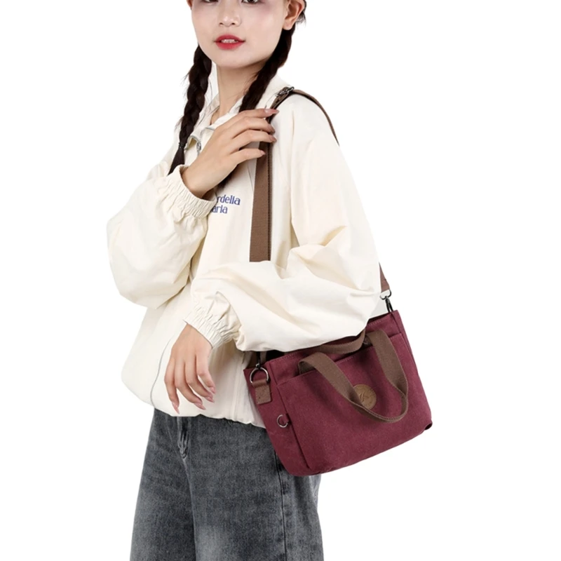 Multifunctional Canvas Bag for Women Handbag Perfect for Any Outing
