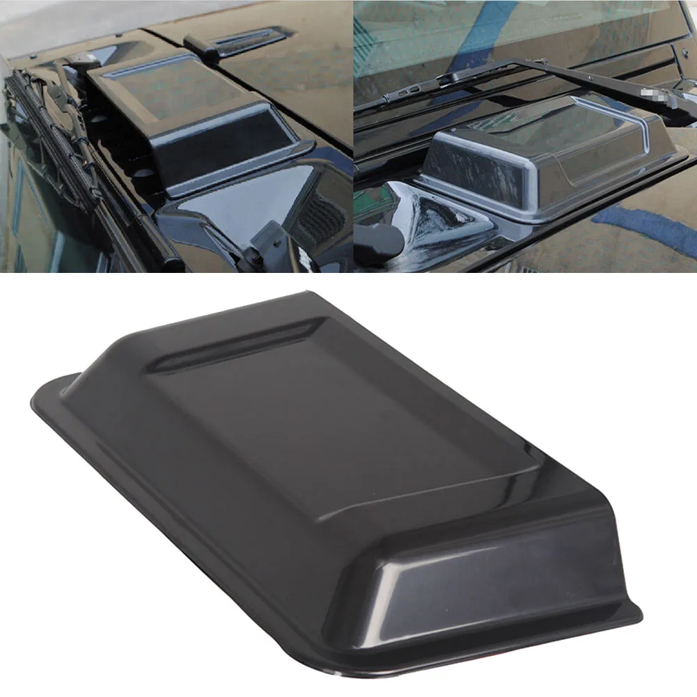 

Car Hood Scoop Vent Cover Air Intake CCaps Dust Rain Cover Car Accessories For Jeep JK JKU 2007-2017 10369705