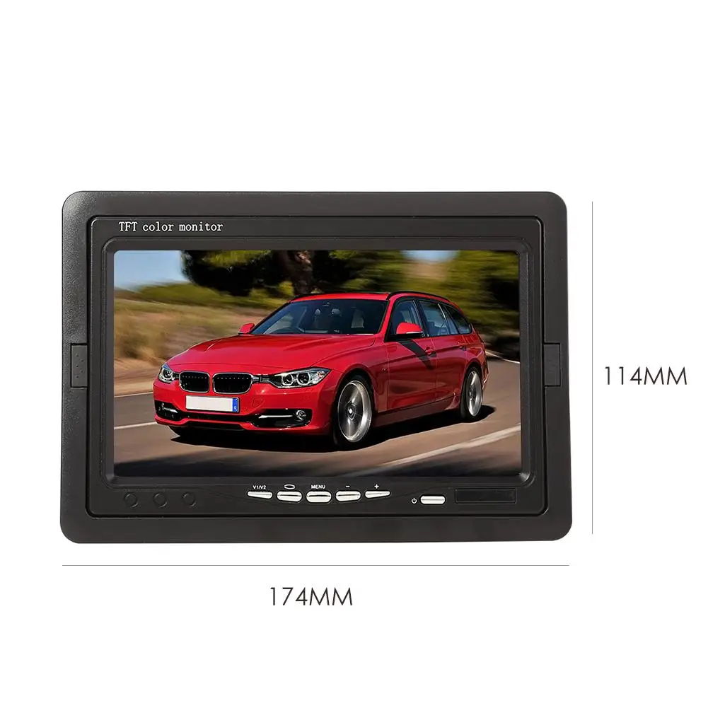 ڵ ̷ Ȩ   ī޶ Tft LCD ÷ ȭ,   Է, pal/ntsc 12V ÷, 7 ġ