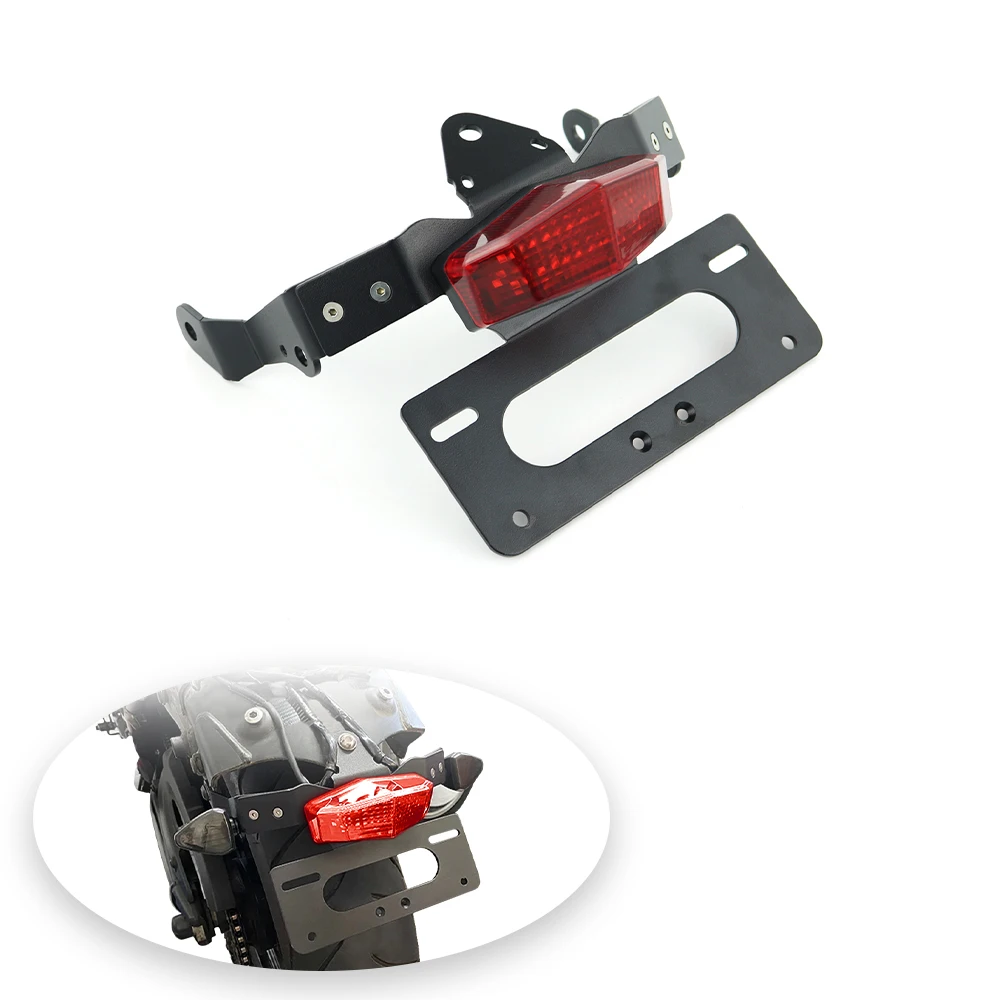 Kawasaki Vulcan S ABS 2015-Vulcan cafe-Rear Tail Tidy Fender Eliminator Kit License Plate Holder Bracket