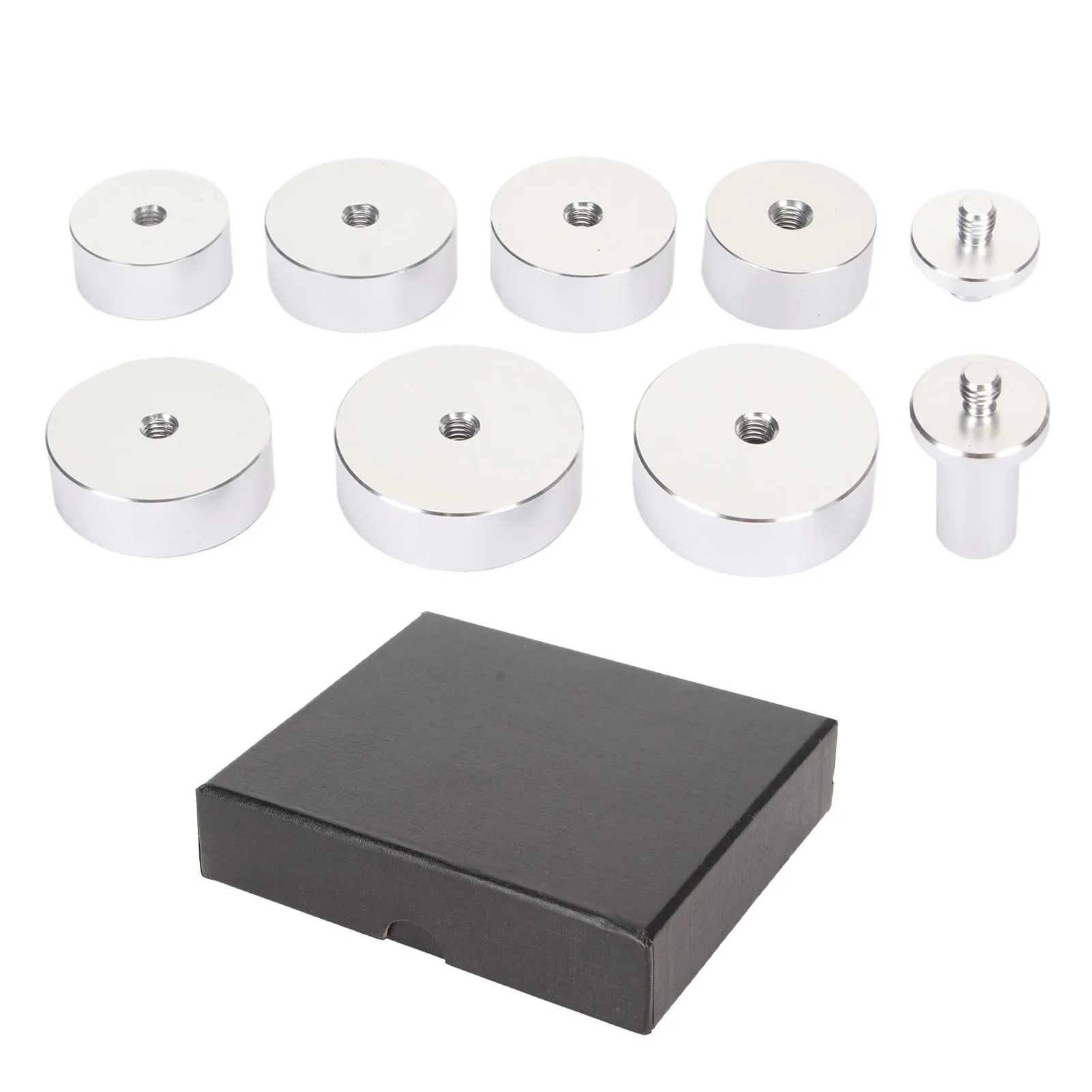 

Watch Back Press Die Threaded Centre Nylon Insert Round 27‑40mm Bezel Case Press Die Aluminium Alloy Lightweight for