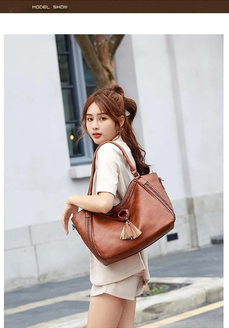 Borsa a mano donna retro borsa a spalla borsa a tracolla moda_voghion.com