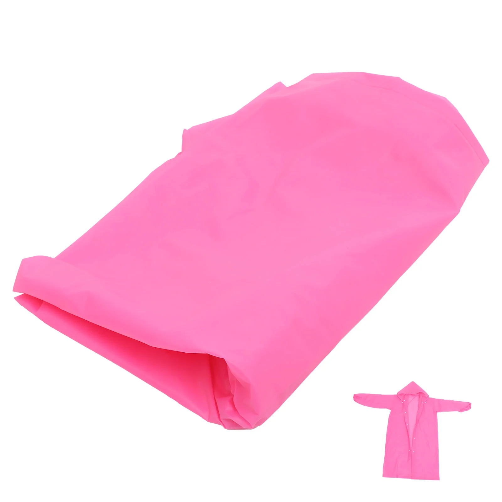 Rain Jacket Adult Raincoat Emergency Pink Survival Gear Miss Ponchos for Adults