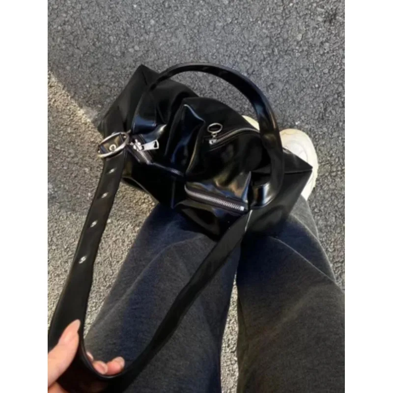 Soft Shoulder Bag Leather Y2k Casual Large Capacity Women Handbags For Women High-Quality Messenger Versatile Luxury Crossbody